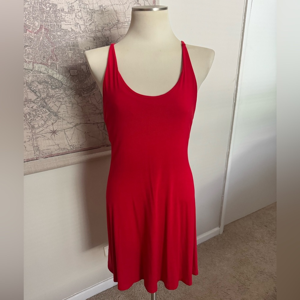 Red knit Lou & Grey Dress from LOFT